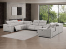 2679 - 10-Piece U-Shaped Power Reclining Sectional In Genuine Leather (4 Recliners)