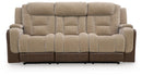Mixed Motion - Power Reclining Sofa With Adjustable Headrest