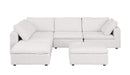 1100 - 6-Piece 3-Seat Sectional (Italian Fabric)