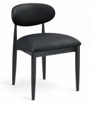 Riccio - Side Chair (Set of 2) - Black Frame