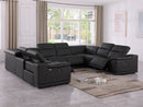 9762 - 8-Piece U Shaped Sectional Sofa With 4 Power Recliners
