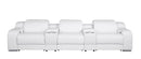 1116 - 5-Piece Modular Power Reclining Sofa In With 3 Power Recliners & Power Headrests