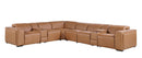 1224 - 8-Piece L-Shaped Sectional Sofa In With 4 Power Recliners & Power Headrests