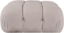 Orin - Velvet Performance Fabric Upholstered Modular Ottoman