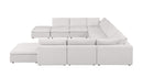 1100 - 10-Piece U-Shaped Sectional In Italian Fabric