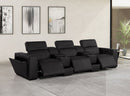 1224 - 5-Piece Modular Power Reclining Sofa In With 3 Power Recliners & Power Headrests