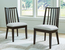 Galliden - Dining Upholstered Side Chair (Set of 2) - Black
