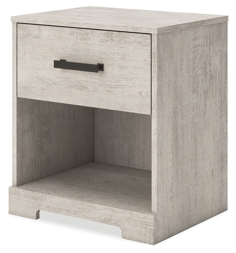 Shawburn - One Drawer Night Stand - Gray