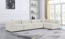 Cube - Linen 5 Piece Modular Sectional