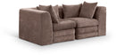 Stellar - 2 Piece 76" Upholstered Modular Loveseat