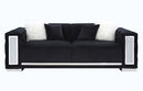 Trislar - Sofa With 4 Pillows (Same 52525) - Black Velvet