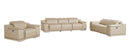 9762 - 6-Piece Modular Power Reclining Sofa, Loveseat And Chair Set With 5 Power Recliners In