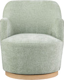 Clarita - Chenille Swivel Accent Chair