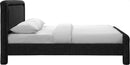 Baylor - Fabric With Interwoven Chenille Upholstered Bed