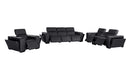 1224 - 7-Piece Modular Power Reclining Sofa, Loveseat & Chair Set In With 6 Power Recliners & Power Headrests