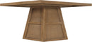 Fenwick - Cane Oak Veneer And Solid Wood Dining Table