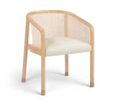 Sylvan - Vegan Leather Dining Chair (Set of 2) - Natural Frame