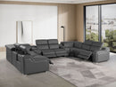 1116 - 10-Piece U-Shaped Sectional Sofa In With 4 Power Recliners & Power Headrests