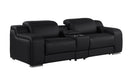 1116 - 3-Piece Modular Power Reclining Console Loveseat In With 2 Power Recliners & Power Headrests