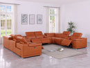 9762 - 12-Piece U-Shaped Sectional Sofa With 4 Power Recliners