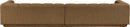 Modari - Sectional - Brown