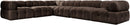Orin - L-Shaped Velvet 6 Piece Modular Sectional