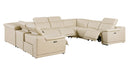 9762 - 8-Piece U Shaped Sectional Sofa With 4 Power Recliners