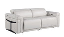 1126 - Top Grain Power Reclining Italian Leather Sofa