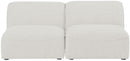 Miramar - 2 Seat Armless Modular Sofa