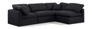 Indulge - Linen 4 Piece Modular Sectional