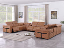 1126 - 10-Piece U-Shaped Sectional Sofa In With 4 Power Recliners & Power Headrests
