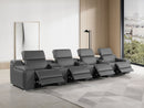 1116 - 7-Piece Modular Power Reclining Sofa In With 4 Power Recliners & Power Headrests