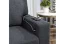 U0202 - Pull Out Sofa Bed - Dark Gray