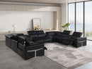 1126 - 12-Piece U-Shaped Sectional Sofa In With 4 Power Recliners & Power Headrests