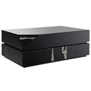 Drisana - Coffee Table - Black Mirrored