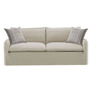 Upendo - Sofa With 2 Pillows - Beige Linen