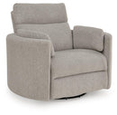 ModMax Luxe - Swivel Glider Power Recliner - Flint