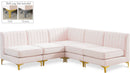 Alina - 5 Piece Armless Sectional