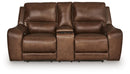 DeepWakes - Power Reclining Loveseat / Console / Adjustable Headrest