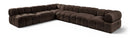 Orin - Velvet 6 Piece Modular L-Shaped Sectional