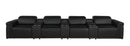 1126 - 7-Piece Modular Power Reclining Sofa In With 4 Power Recliners & Power Headrests