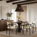 Serava - Vegan Leather Upholstered Dining Chair (Set of 2)