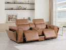 1224 - 3-Piece Modular Power Reclining Loveseat In With 2 Power Recliners & Power Headrests