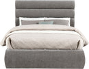 Adam - Chenille Fabric Bed With 52" Headboard