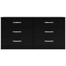 Finch - Six Drawer Dresser - 29'' Height - Black