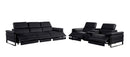 1246 - Modular Power Triple Reclining Sofa And Console Loveseat Set With Power Headrests