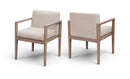 Solace - Olefin Performance Fabric Outdoor Patio Dining Arm Chair