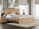 Makidern - Panel Storage Bed