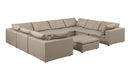 1100 - 9-Piece U-Shaped Sectional In Top-Grain Italian Leather