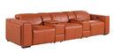 1224 - 5-Piece Modular Power Reclining Sofa In With 3 Power Recliners & Power Headrests